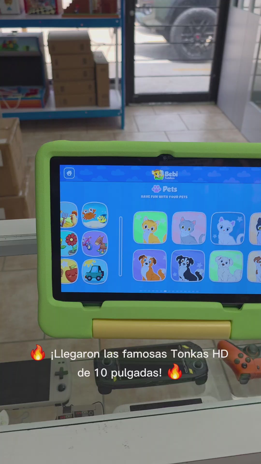 Las Famosas Tonkas HD 10.1" + Cristal Templado Gratis instalado