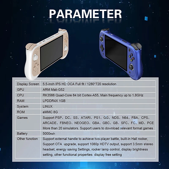 New H55 PRO 128gb