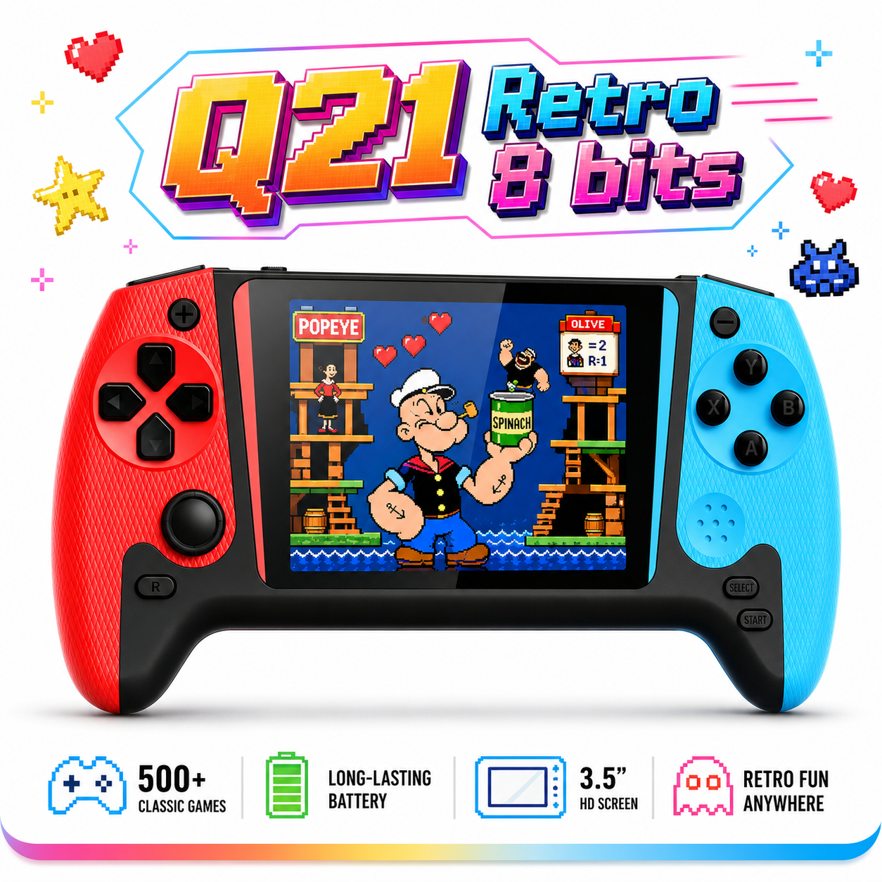 New Q21 Retro 8 bit