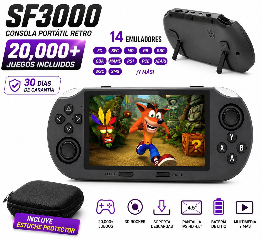 New SF3000 + Estuche