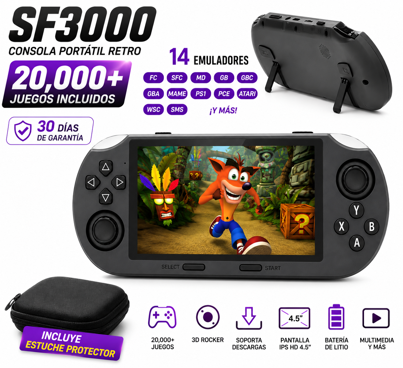 New SF3000 + Estuche