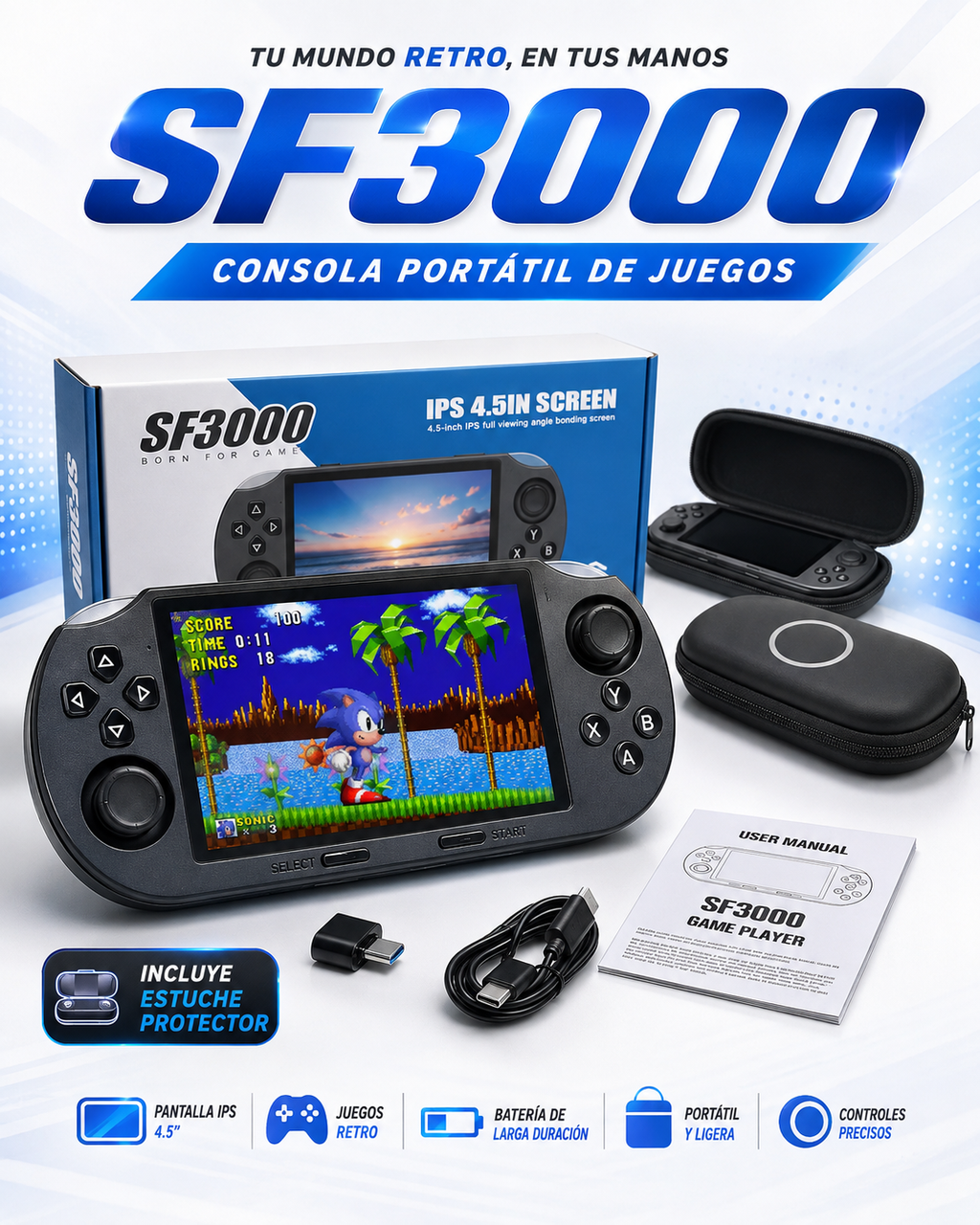 New SF3000 + Estuche