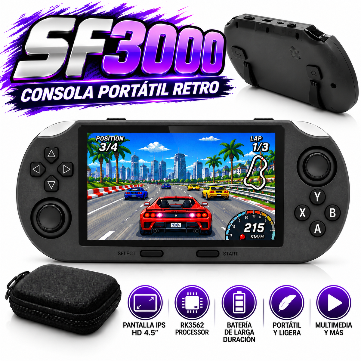 New SF3000 + Estuche