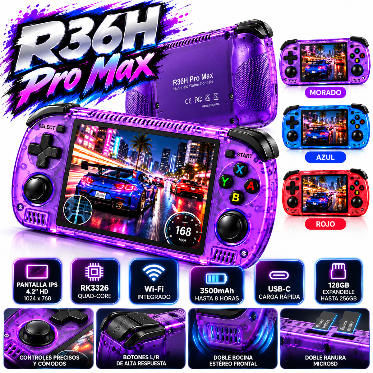 New R36H Pro Max 128gb